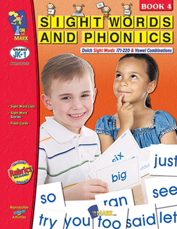 Picture of Sight words phonics book 4 gr pk-1