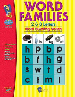 Picture of Word families 2 & 3 letters