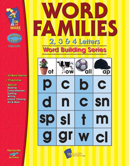 Picture of Word families 2 3 & 4 letters