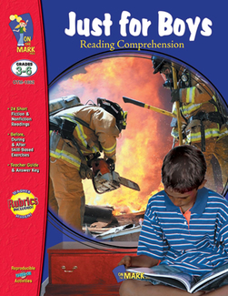 Picture of Just for boys reading comprehension  gr 3-6