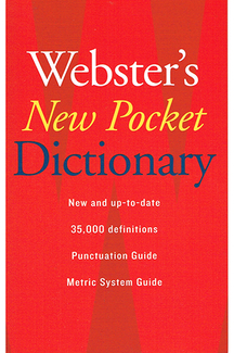 Picture of Websters new pocket dictionary