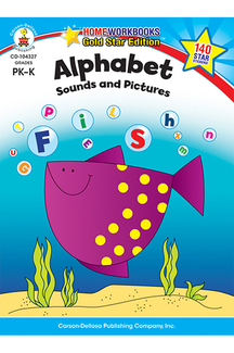 Picture of Alphabet sounds & pictures home  workbook gr pk-k