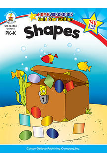 Picture of Shapes home workbook gr pk-k