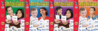 Picture of Sight words and phonics 4 books