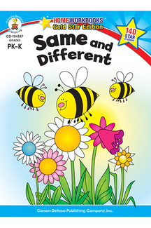 Picture of Same & different home workbook  gr pk-k