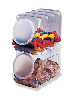 Picture of Storage container w/lid interlockng