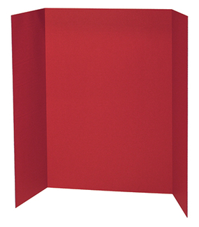 Picture of Red presentation board 48x36