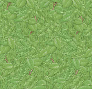 Picture of Fadeless 48x12 tropical foliage 4rl  per carton