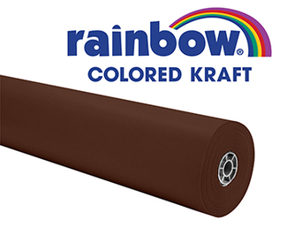 Picture of Rainbow kraft roll 100ft brown