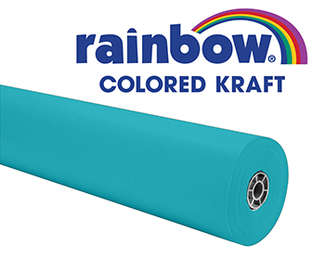 Picture of Rainbow kraft roll 100ft blue
