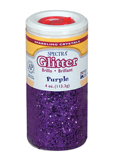 Picture of Spectra glitter 4oz purple  sparkling crystals