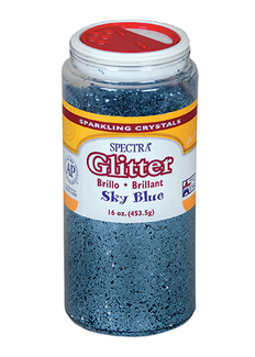 Picture of Spectra glitter 1lb sky blue  sparkling crystals