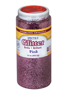 Picture of Spectra glitter 1lb pink sparkling  crystals