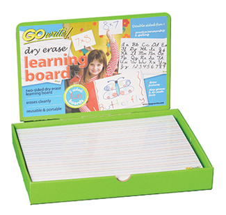 Picture of Gowrite learning board display 60  boards 12 x 9