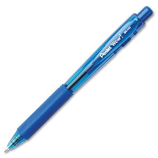 Picture of Wow blue retractable ball point dz  pens