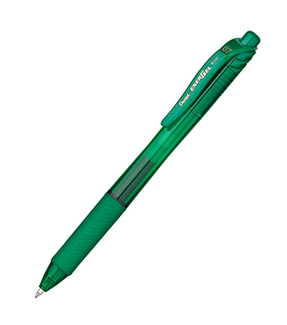 Picture of Energel x green 0.7mm retractable  liquid gel pen