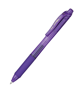 Picture of Energel x violet 0.7mm retractable  liquid gel pen