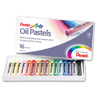 Picture of Pentel oil pastels 16 ct