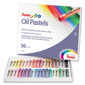 Picture of Pentel oil pastels 36 ct