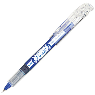 Picture of Pentel finito blue porous point pen  extra fine point