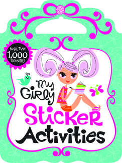 Picture of Activity sticker book my girly  sticker activities