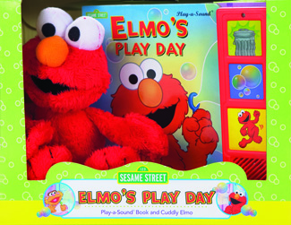 Picture of Sesame street book box and plush