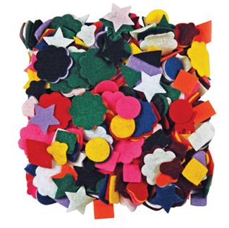 Picture of Felt shapes 500ct