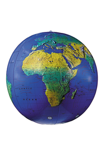 Picture of Inflatable topographical globe 12in