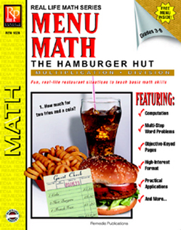 Picture of Menu math the hamburger hut book