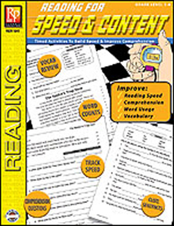 Picture of Reading for speed & content  gr 3-4
