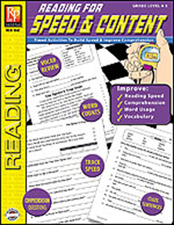 Picture of Reading for speed & content  gr 4-5
