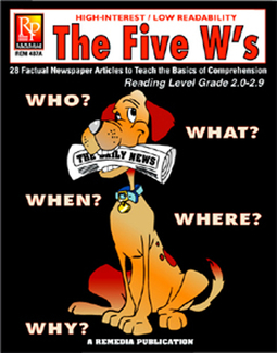 Picture of The 5 ws 2nd gr reading level
