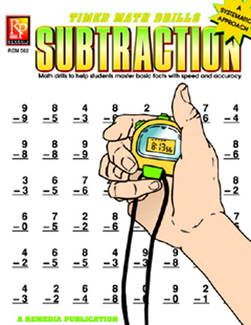 Picture of Timed math facts subtraction