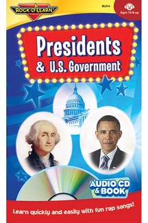 Picture of Presidents & us government cd &  book