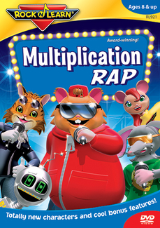 Picture of Multiplication rap dvd