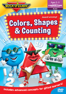 Picture of Colors shapes & counting dvd