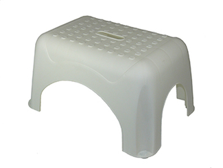 Picture of Step stool white 17.5x12.25x9.25