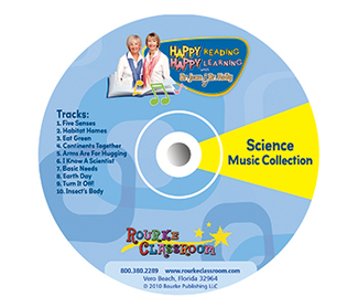 Picture of Science collection audio cd 10 song  happy reading/learning sing a long