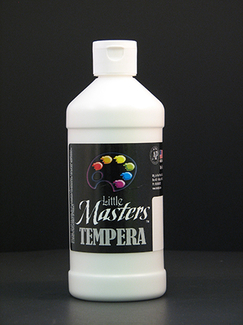 Picture of Little masters white 16oz tempera  paint