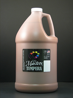 Picture of Little masters brown 128oz tempera  paint