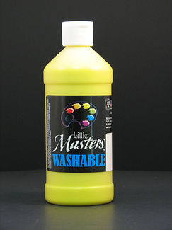Picture of Little masters yellow 16oz washable  paint