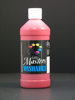 Picture of Little masters red 16oz washable  paint