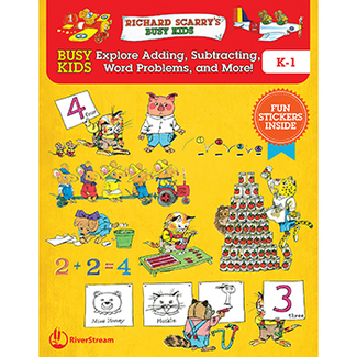 Picture of Richard scarrys busy kids activity  book explore adding subtracting