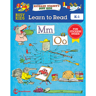 Picture of Richard scarrys busy kids activity  book learn to read