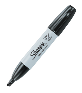 Picture of Sharpie chisel tip marker black