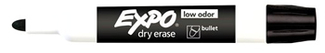 Picture of Expo dry erase marker bullet tip  black