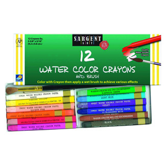 Picture of 12 ct watercolor crayon