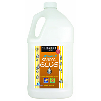 Picture of Gallon sargent school glue  washable