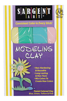 Picture of Sargent art modeling clay pastel  colors