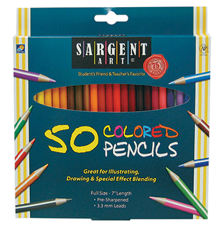 Picture of Colored pencils 50 color set